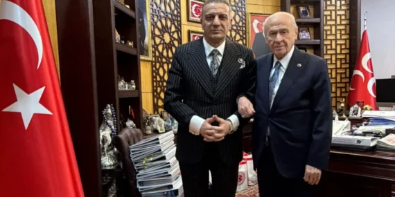 Aziz İhsan Aktaş Soruşturmasında Tahliye Edilen Selahattin Yılmaz Devlet Bahçeli’yi Ziyaret Etti