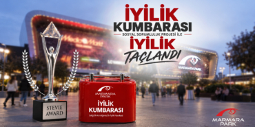 MarmaraPark AVM İyilik Kumbarası Projesiyle Uluslararası Stevie Ödülü Kazandı