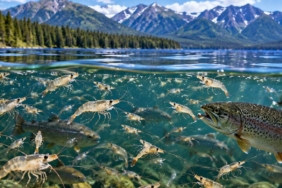 Montana'daki Flathead Gölü'ne Bırakılan Karidesler Besin Ağını Değiştirdi