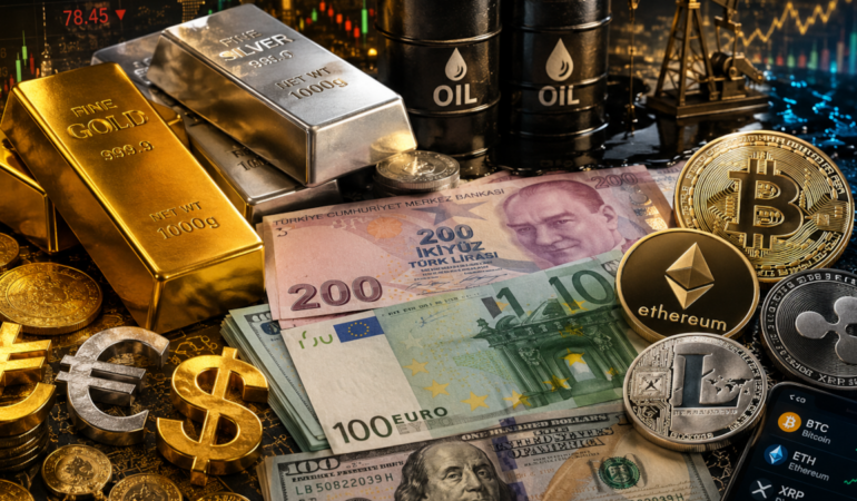 ABD Borsaları Dokuz Ayda Yükselirken Değerli Metaller ve Bitcoin Geriledi